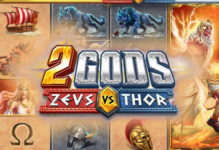 2 Gods Zeus vs Thor - 4ThePlayer slot at Casino Spinaconda Casino