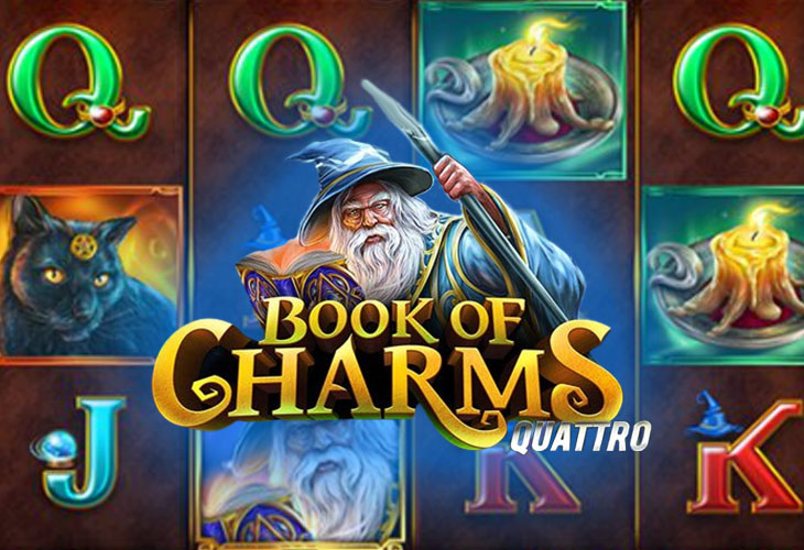 Book of Charms Quattro - Stakelogic slot at Casino Spinaconda Casino