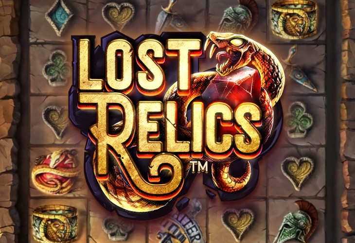 Lost Relics - NetEnt slot at Casino Spinaconda Casino