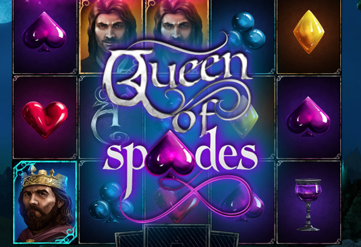 Queen Of Spades - Mascot slot at Casino Spinaconda Casino